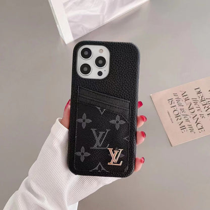 Black Card Phone Case For iPhone