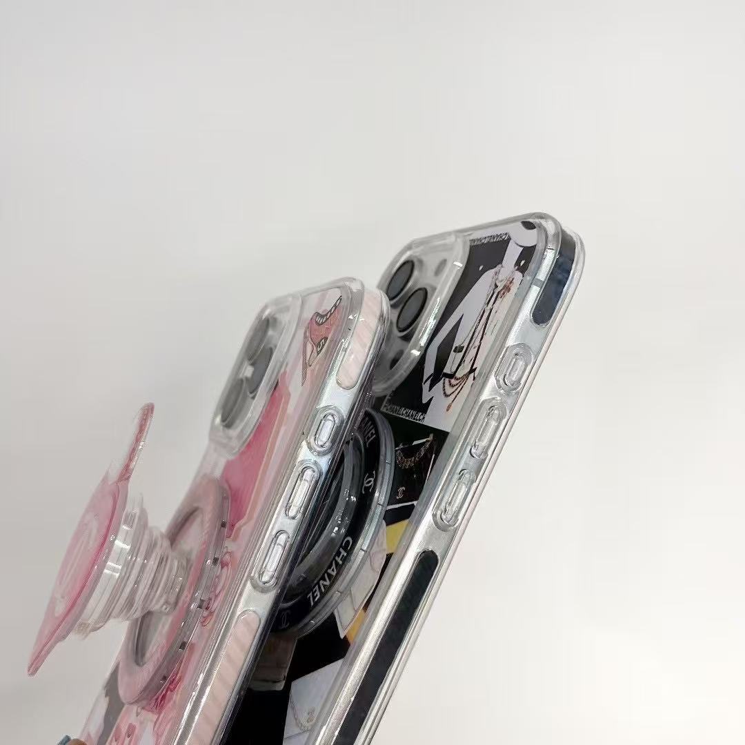 Fashionable Magnetic Bracket Case For iPhone