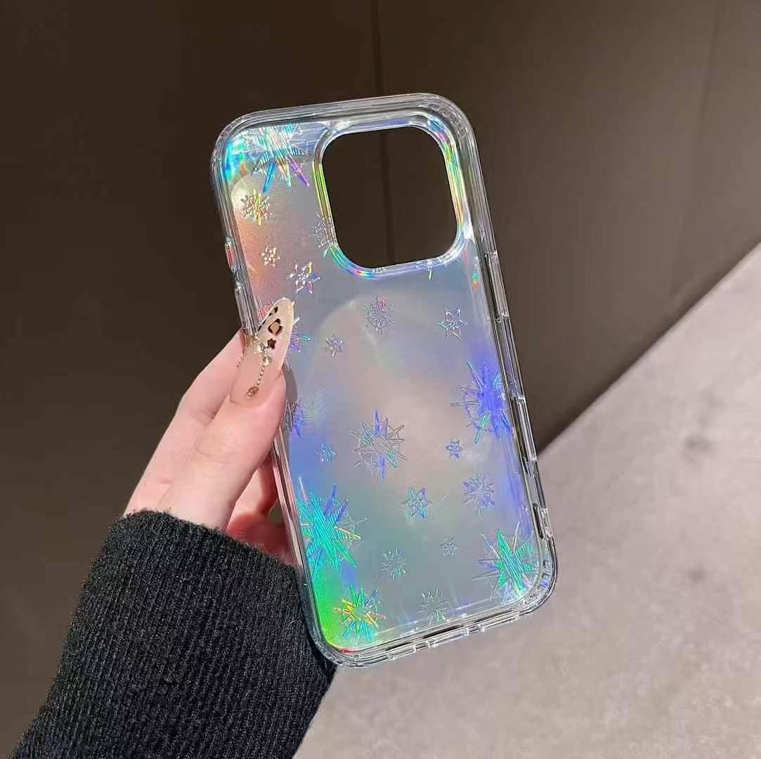 Discoloration Magnetic Bracket Phone Case For iPhone