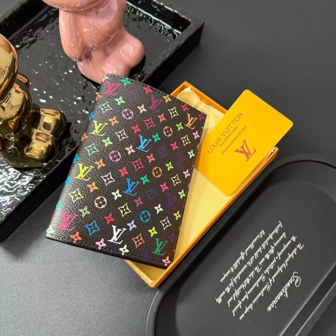 New Printed Wallet Clips Passport Card Cover