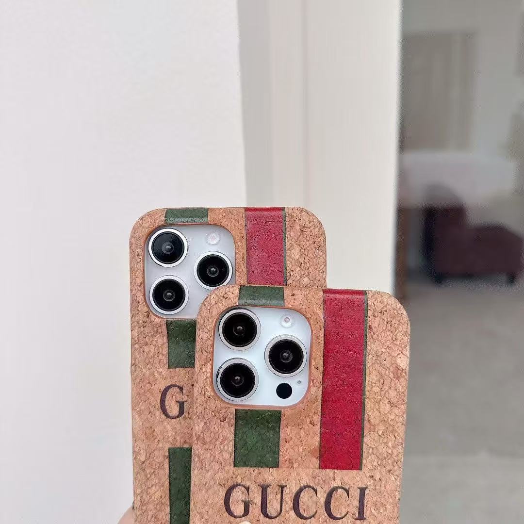 Wood Color Design Phone Case For iPhone