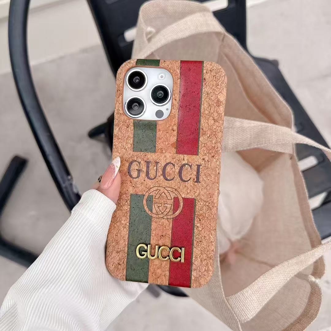 Wood Color Design Phone Case For iPhone