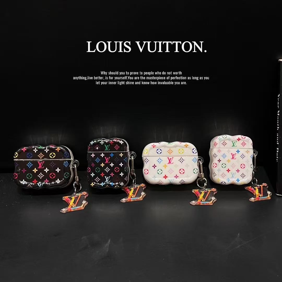 Colorful Silicone Pattern AirPods Case