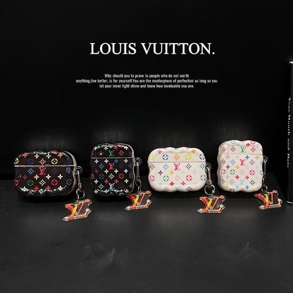Colorful Silicone Pattern AirPods Case