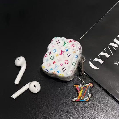 Colorful Silicone Pattern AirPods Case