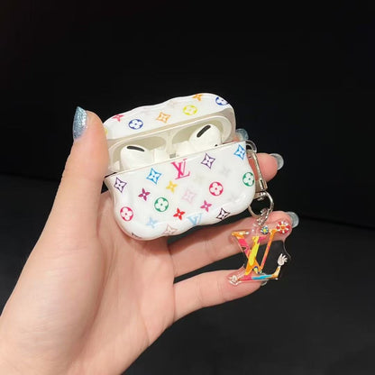 Colorful Silicone Pattern AirPods Case