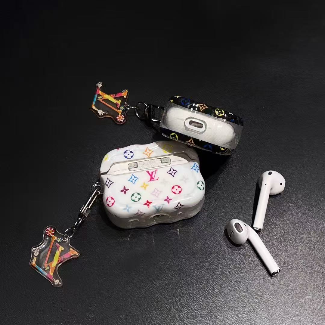 Colorful Silicone Pattern AirPods Case