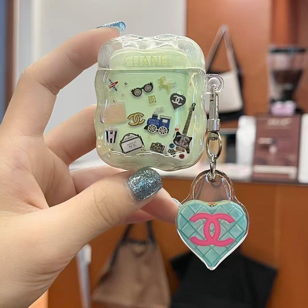 Cute Silicone Pattern AirPods Case