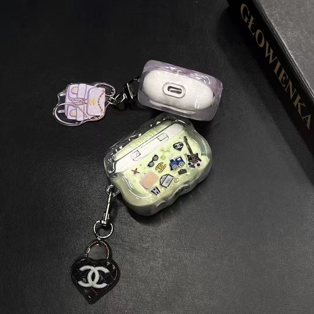 Cute Silicone Pattern AirPods Case