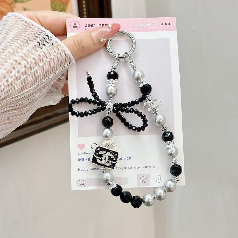 Sliver Bling Chain Phone Charm