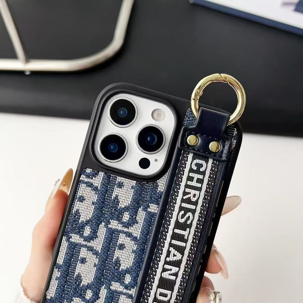 Black Wristband Phone Case For iPhone