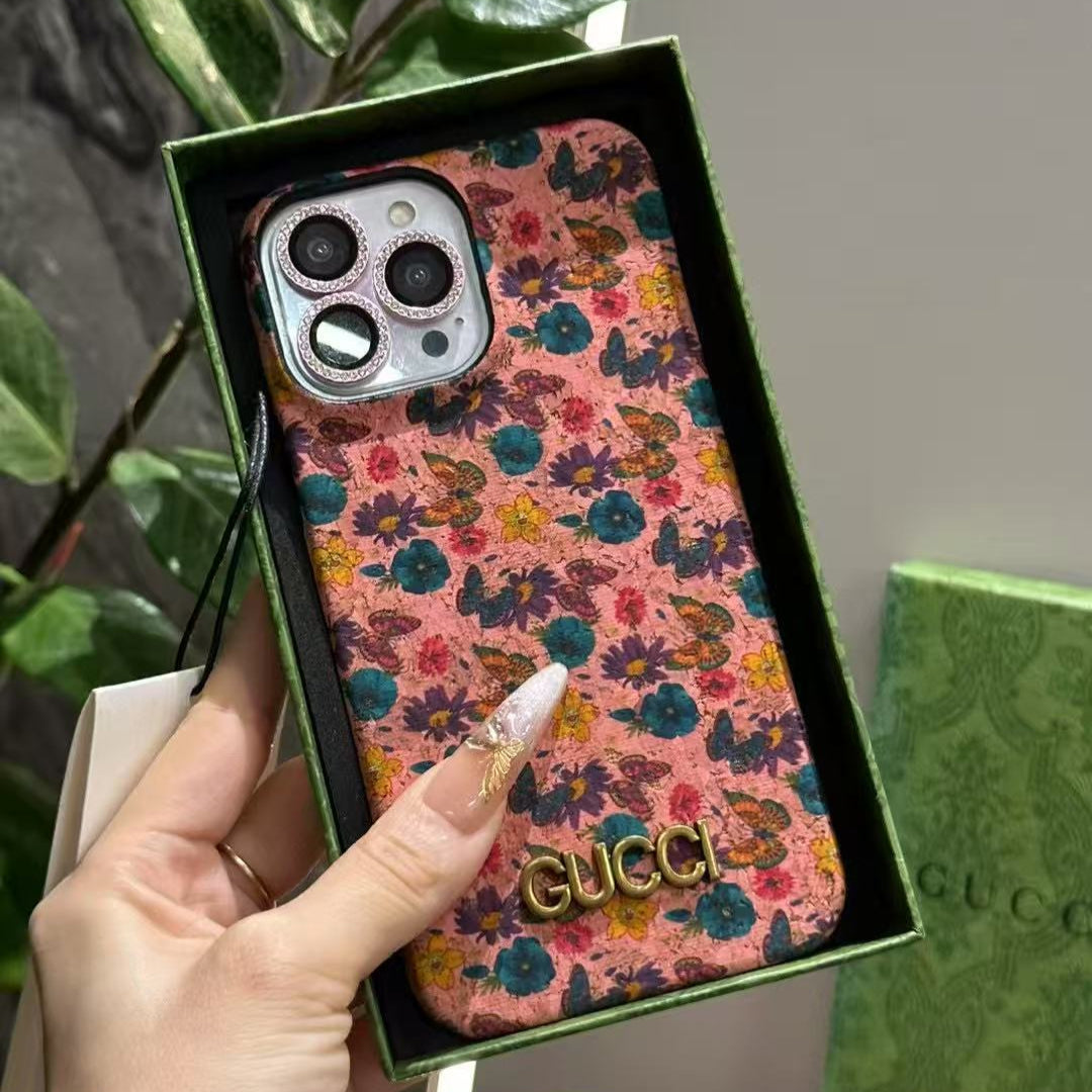 Trendy Flowers Style Phone Case For iPhone
