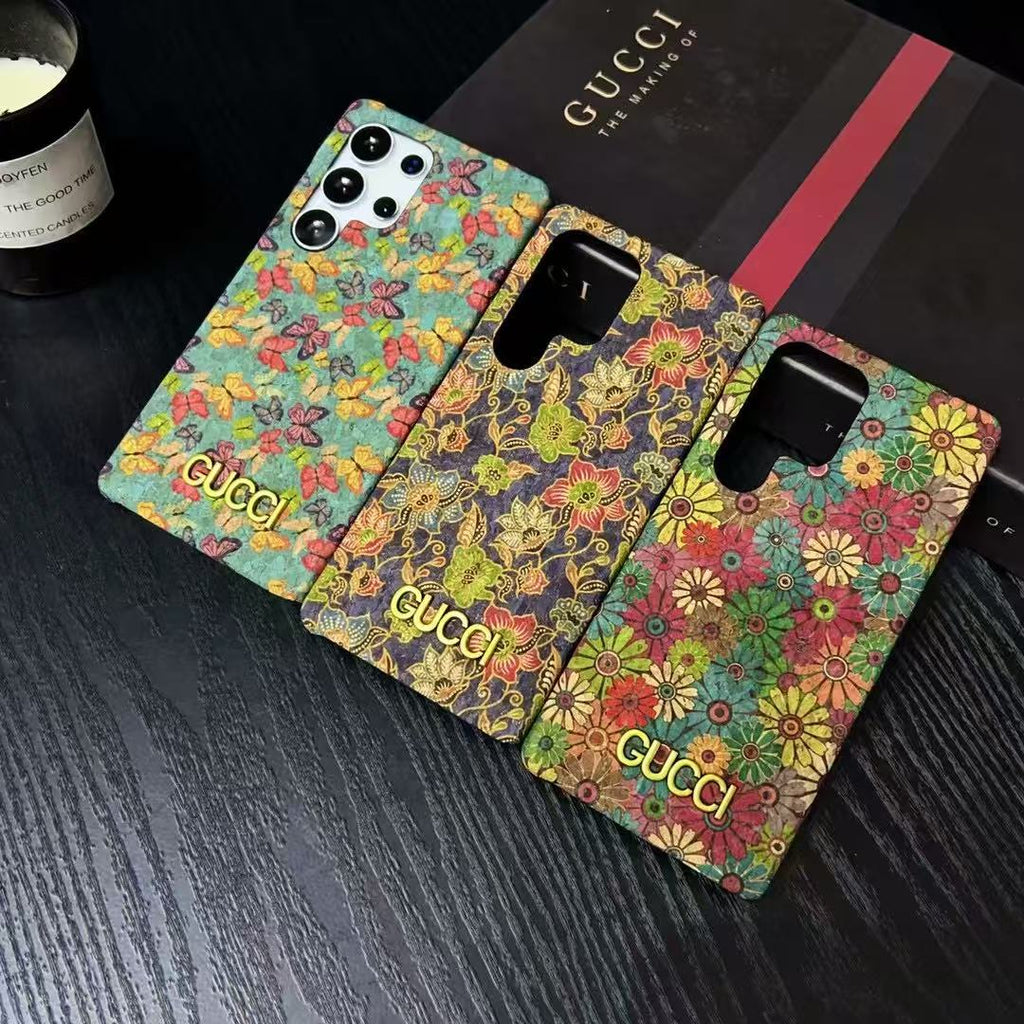 Trendy Blumen Stil Galaxy Fall für Samsung