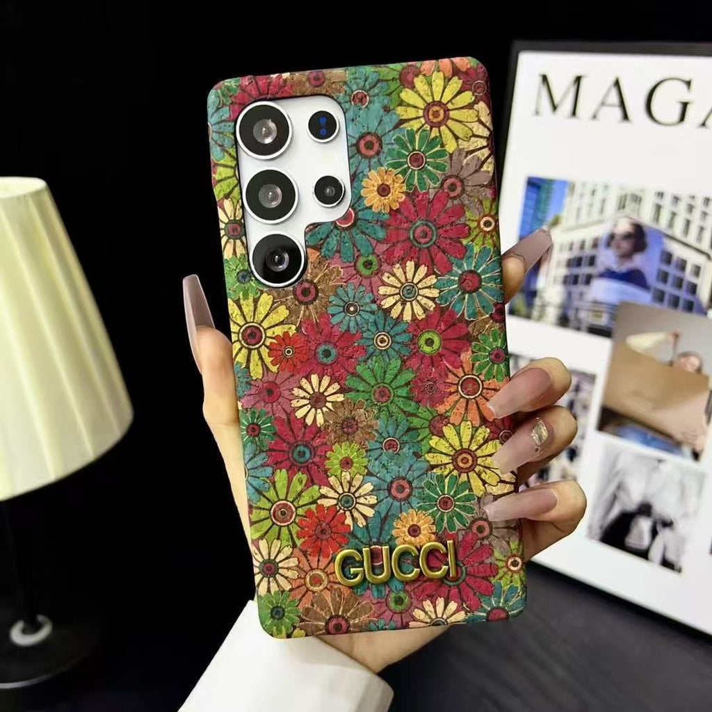 Trendy Blumen Stil Galaxy Fall für Samsung