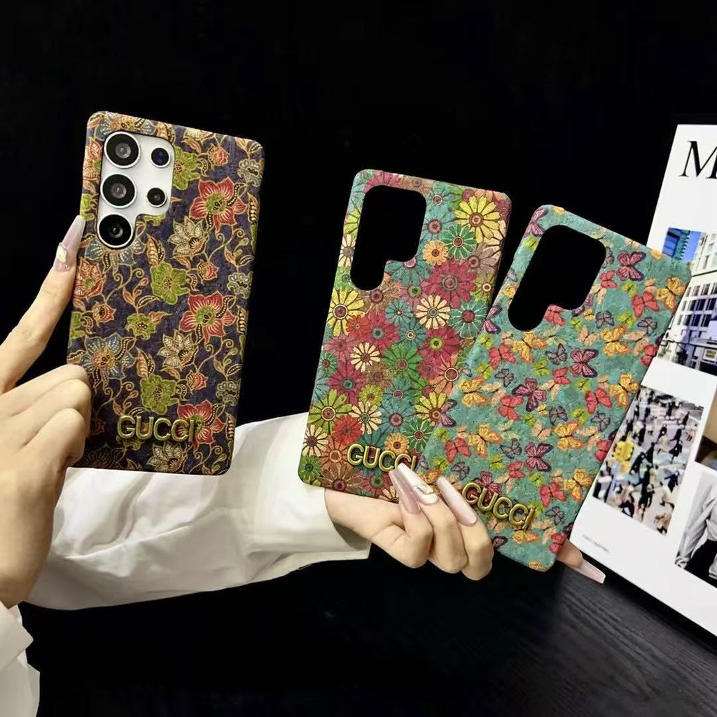 Trendy Blumen Stil Galaxy Fall für Samsung