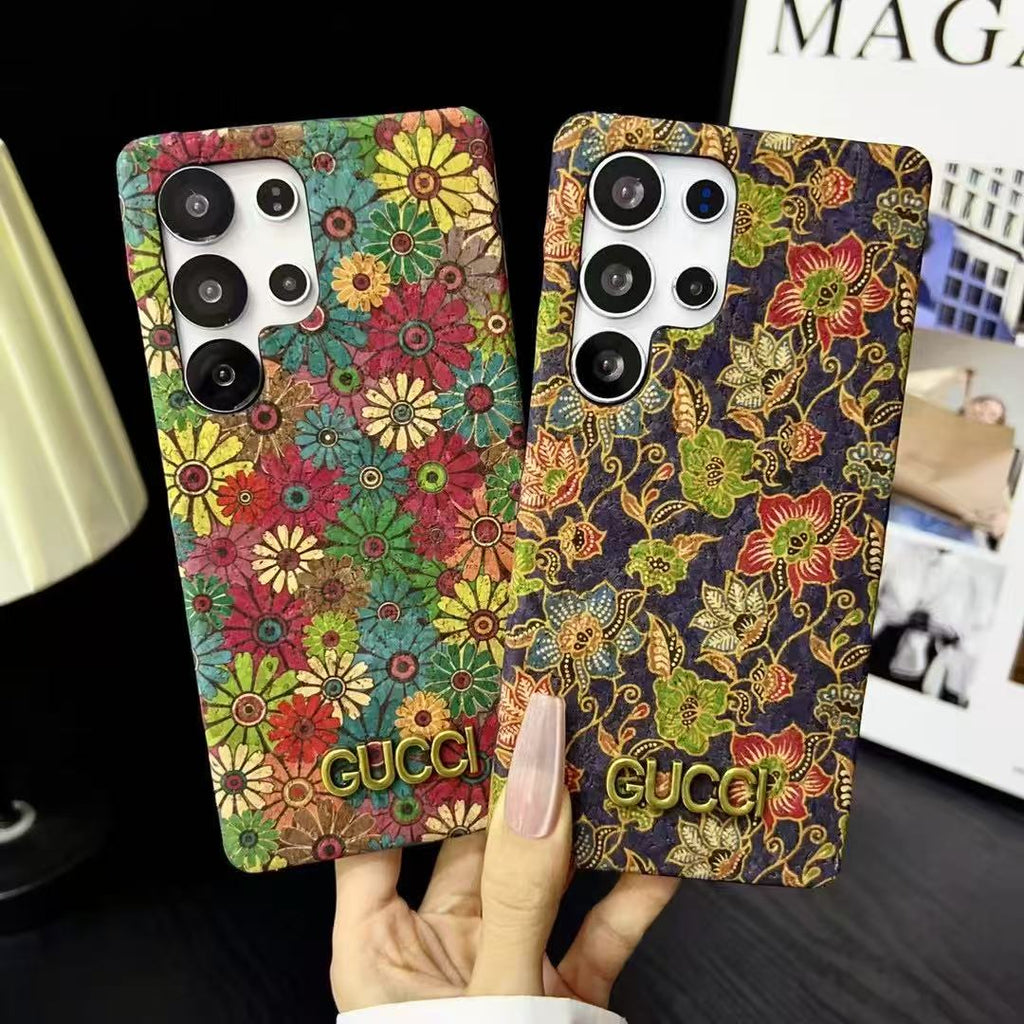 Trendy Blumen Stil Galaxy Fall für Samsung