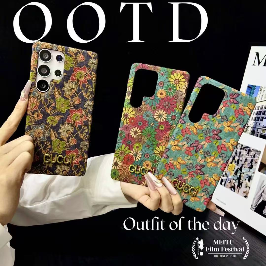 Trendy Flowers Style Galaxy Case For Samsung