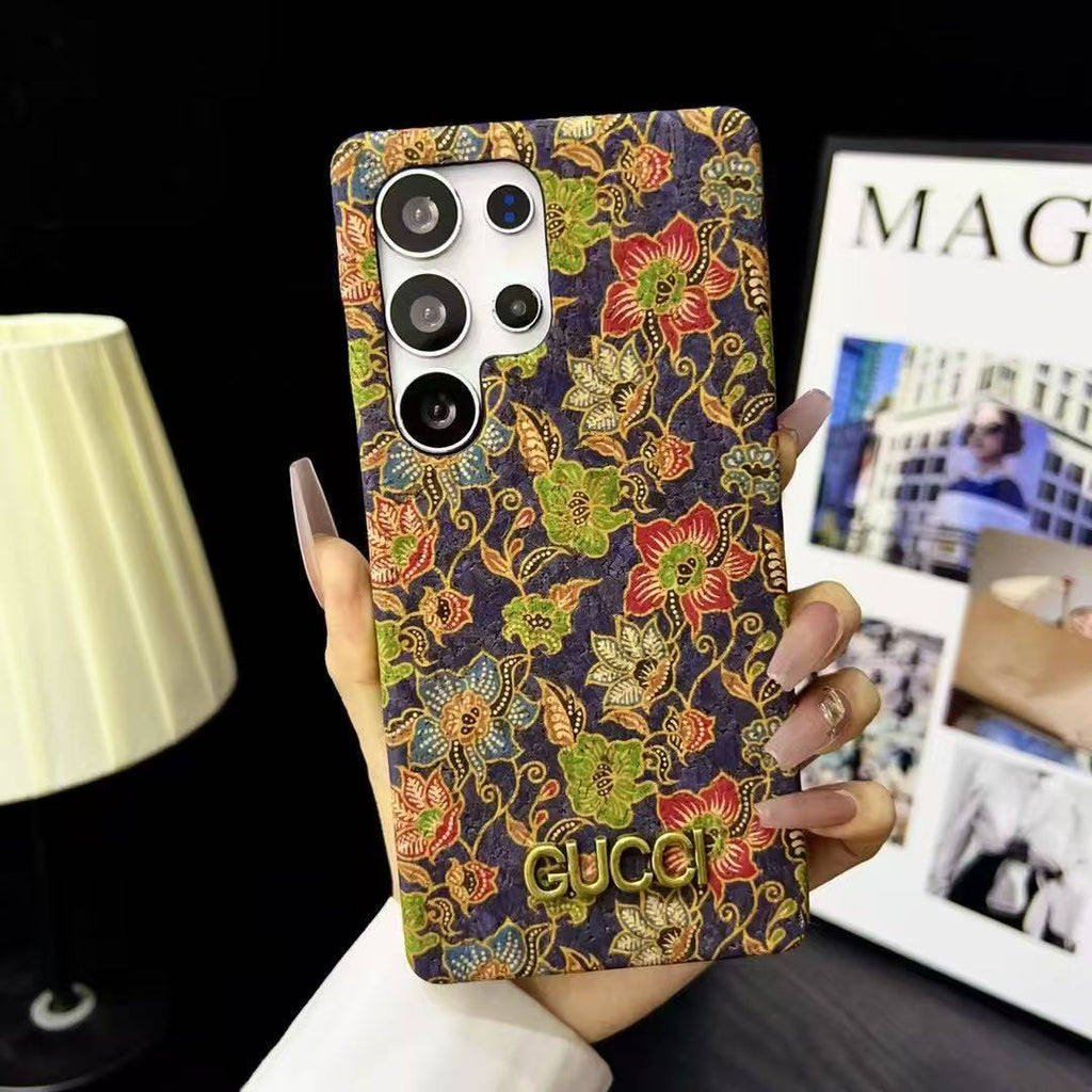 Trendy Blumen Stil Galaxy Fall für Samsung