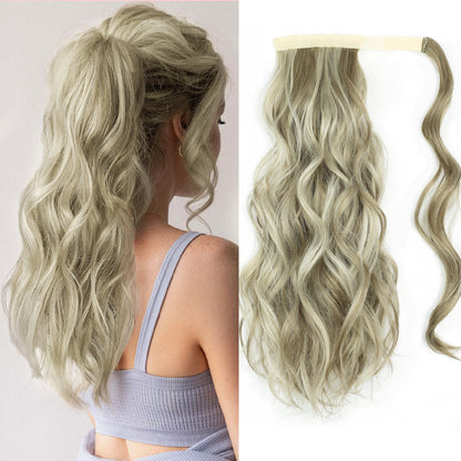 Top Long Wavy Ponytail Claw Clip in Hair Extensions