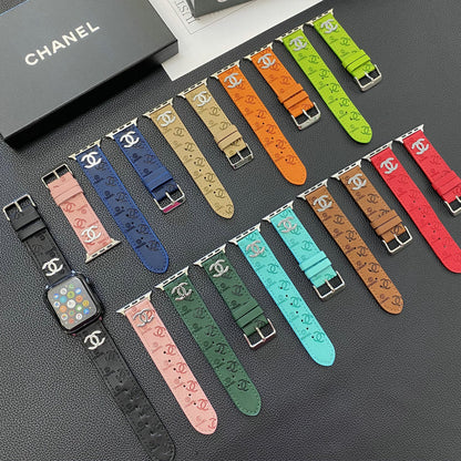 Autumn Leather Apple Watch Straps