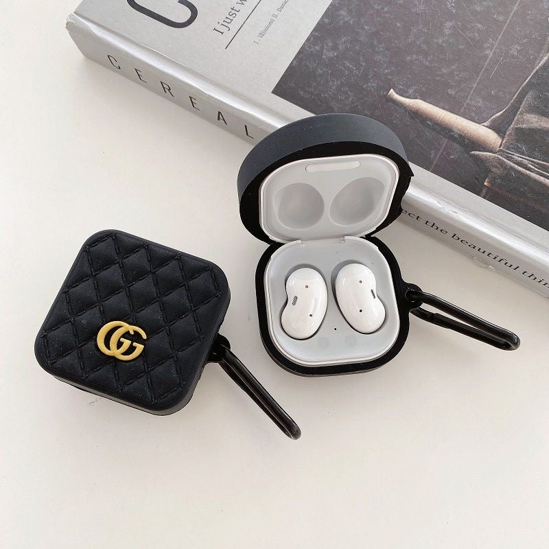 Black Design Galaxy Buds Case