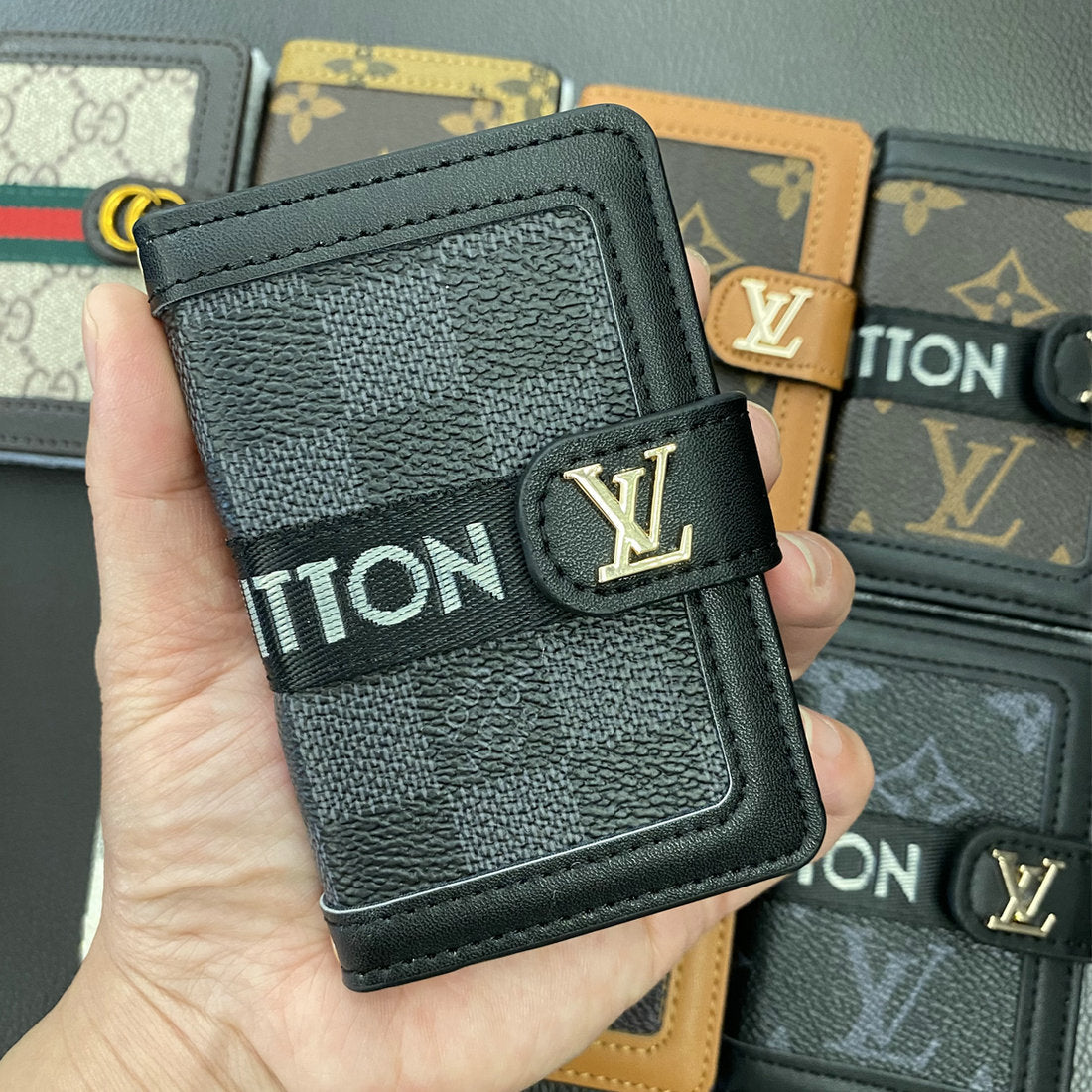 Leather High Quality Flip Card Wallet