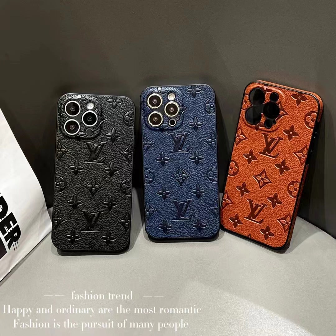 Embossing Design Phone Case For iPhone