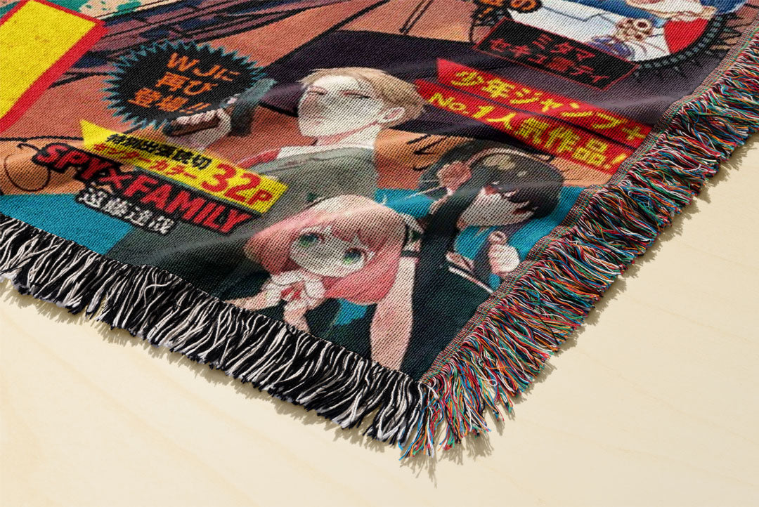 Kettensägengewebte Decke Wandteppich