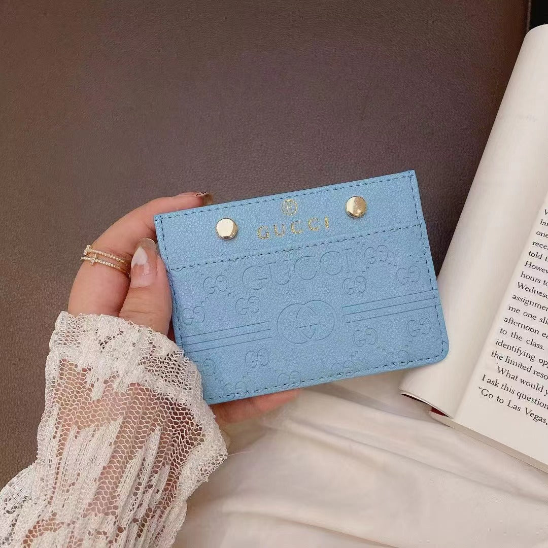 Trendy Colorful Card Wallet