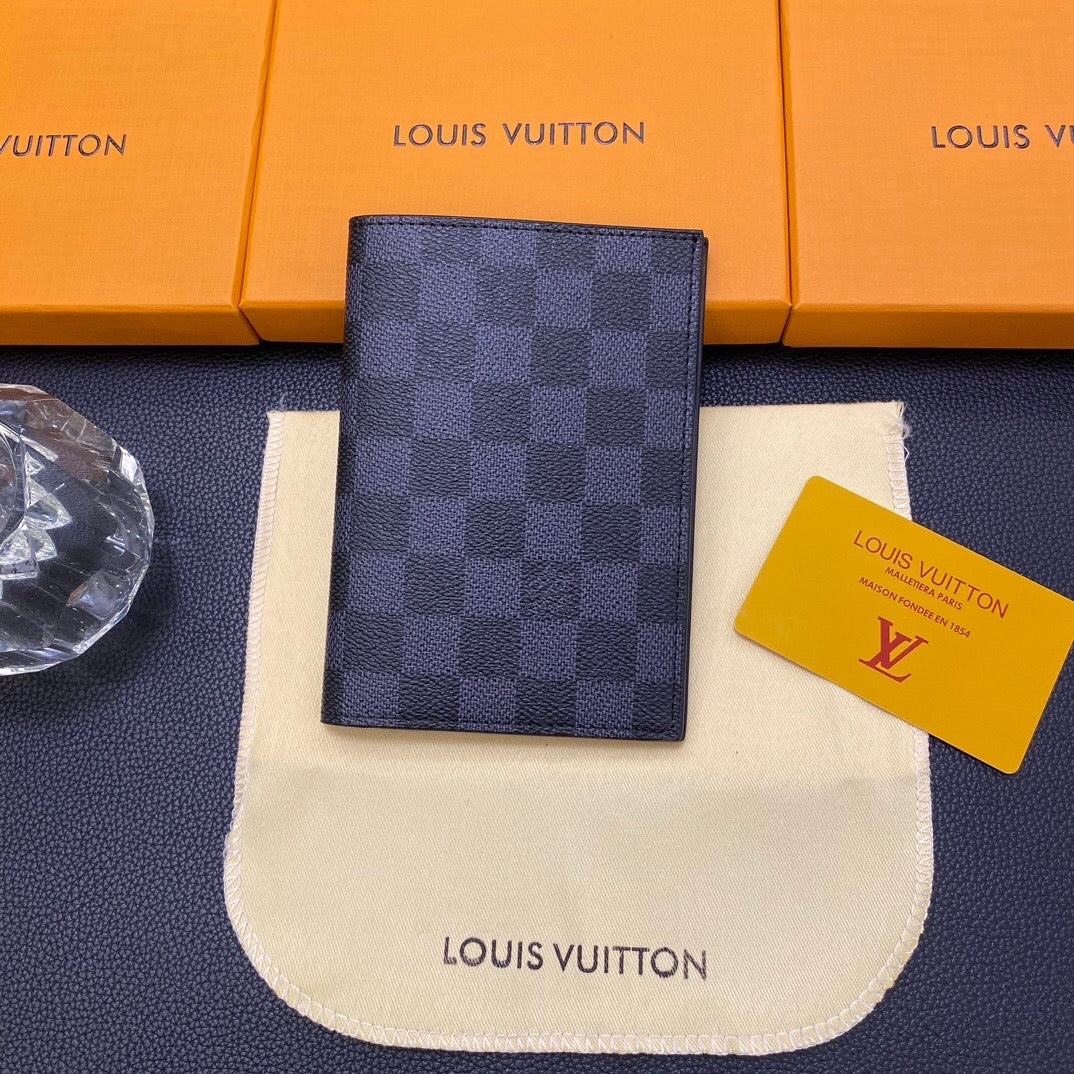 Portafogli alla moda con clip per passaporto