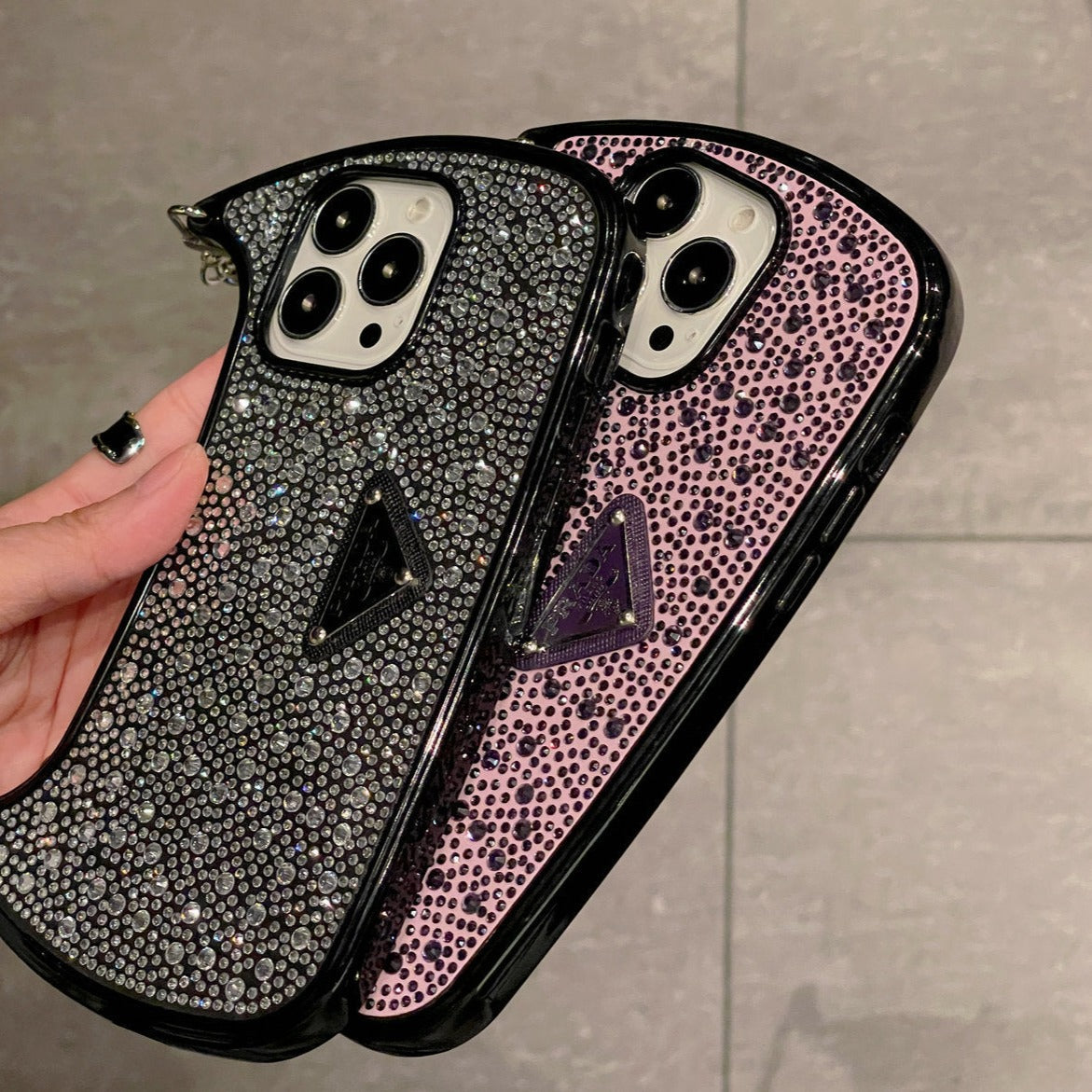 Custodia per telefono Full Diamonds per iPhone