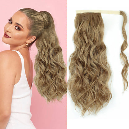 Top Long Wavy Ponytail Claw Clip in Hair Extensions