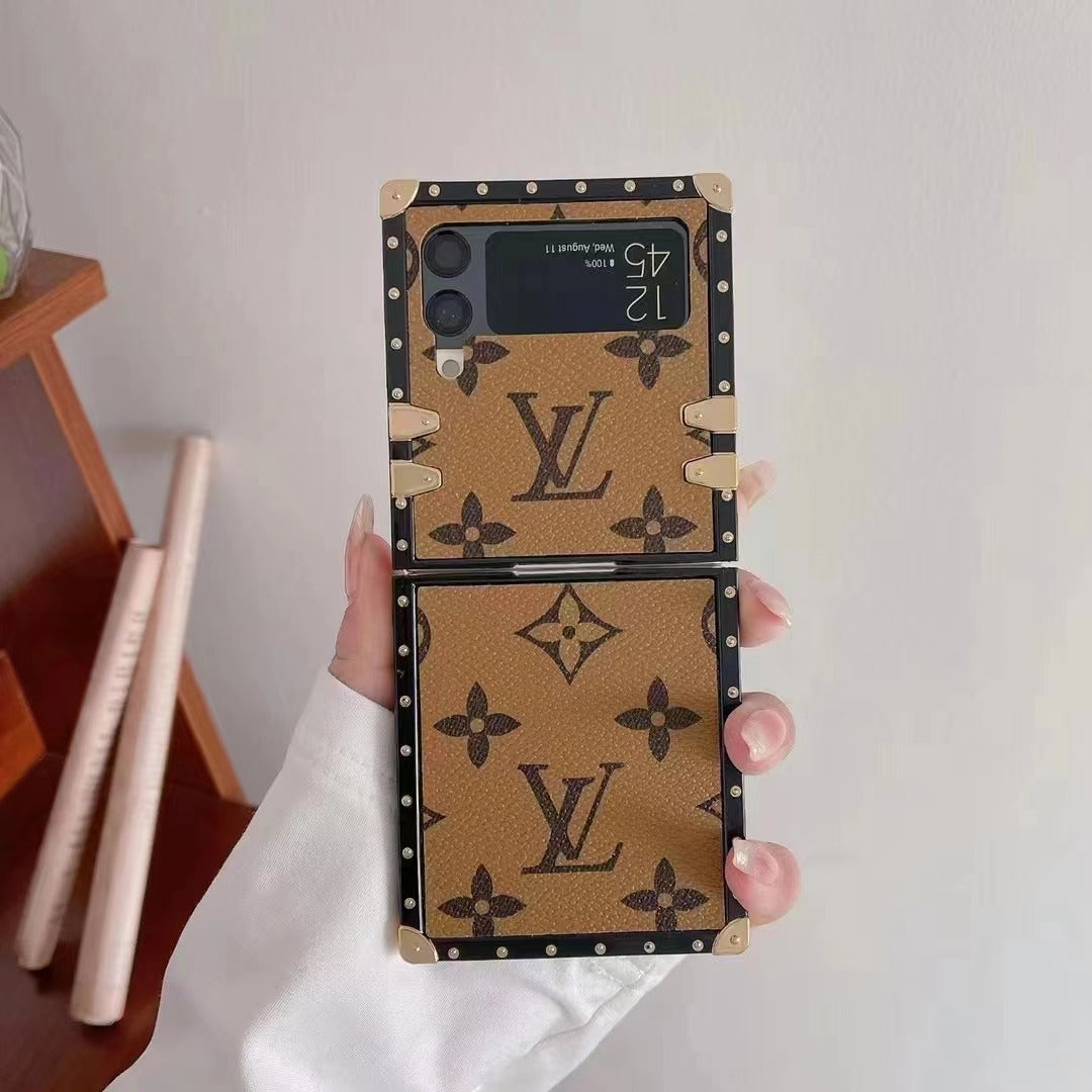 Quadratische Galaxy Z Hülle für Samsung