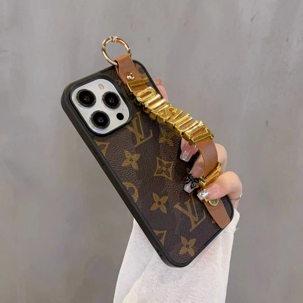 Gold Wristband Phone Case For iPhone