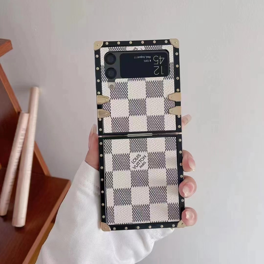 Quadratische Galaxy Z Hülle für Samsung