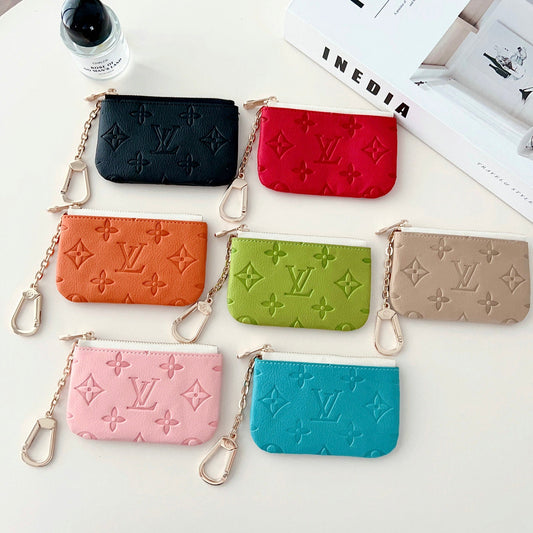 Colorful Pendant Card Coin Purse