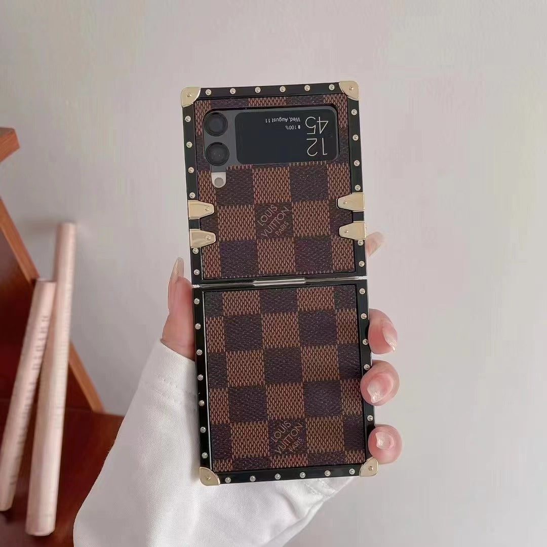Quadratische Galaxy Z Hülle für Samsung