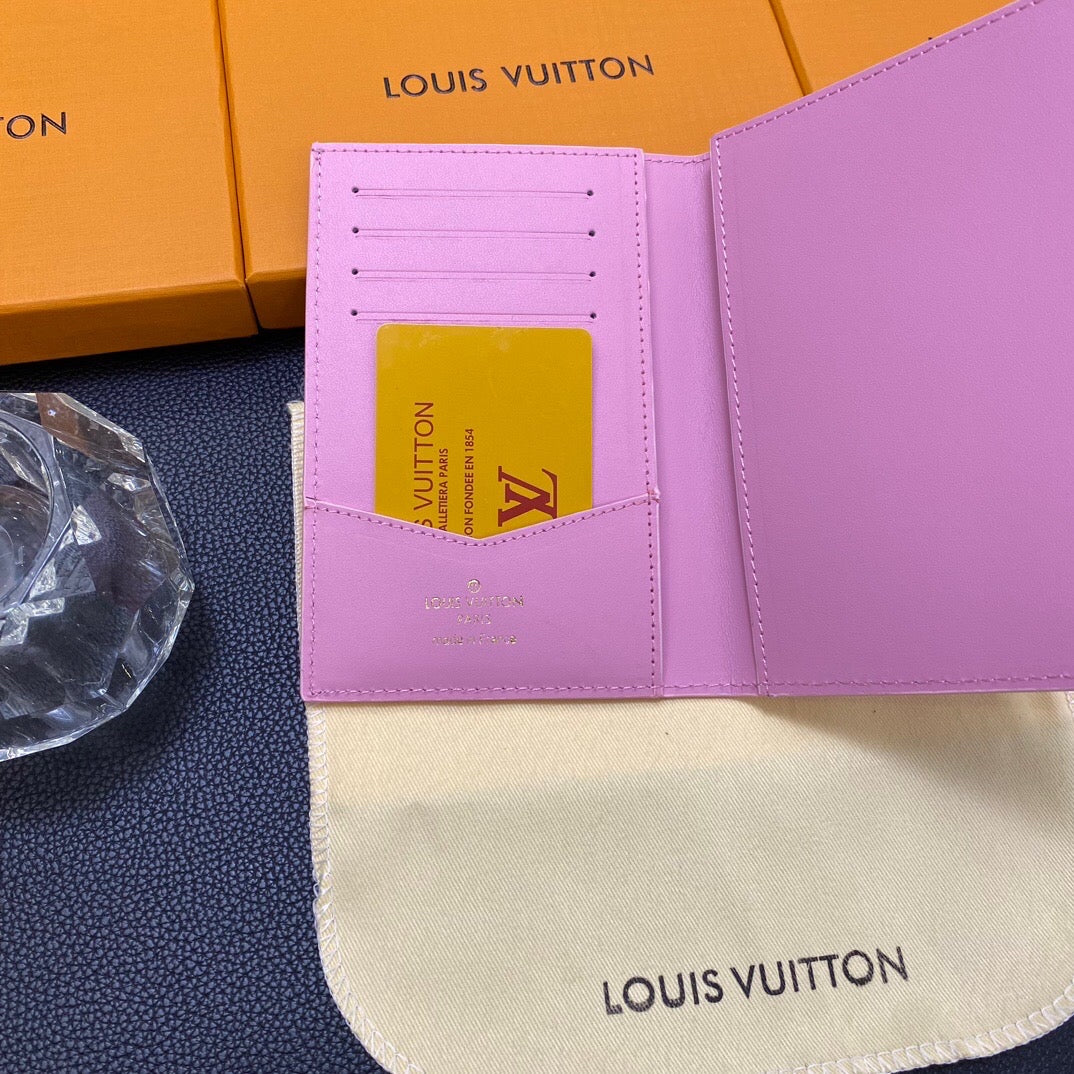 Portafogli alla moda con clip per passaporto
