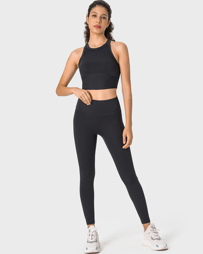 Leggings senza cuciture Allison - Nero