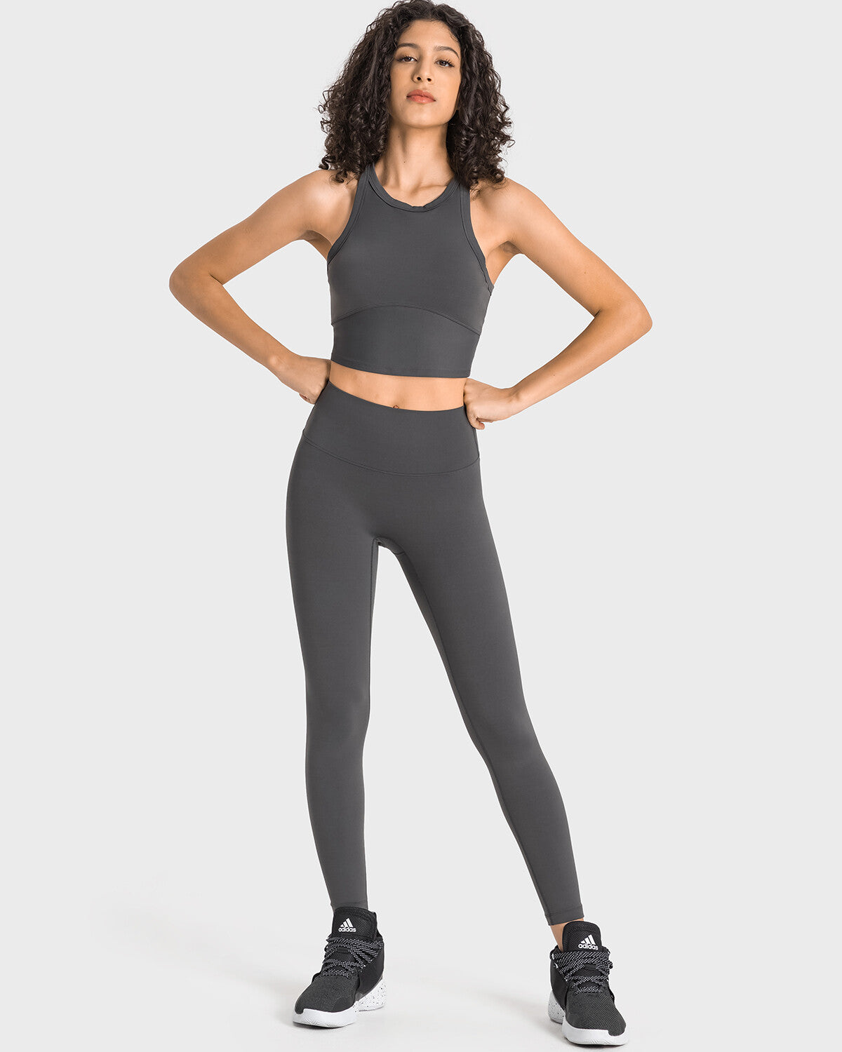 Leggings senza cuciture Allison - Grigio