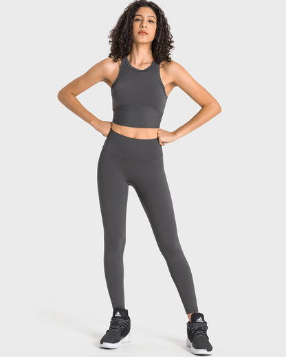 Leggings senza cuciture Allison - Grigio