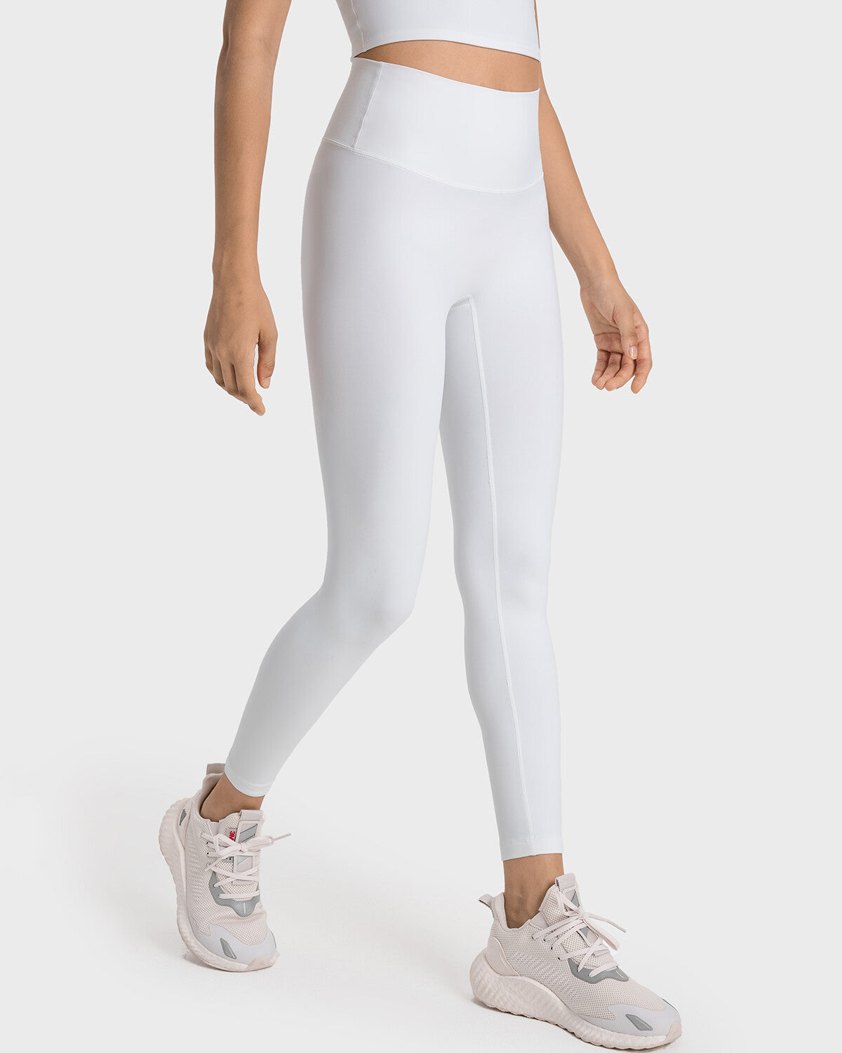 Leggings senza cuciture Allison - Bianco