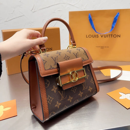 Borsa a tracolla classica in pelle
