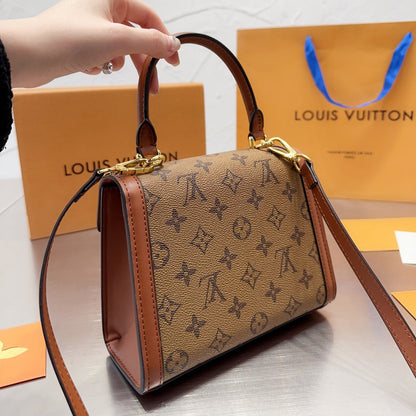 Borsa a tracolla classica in pelle