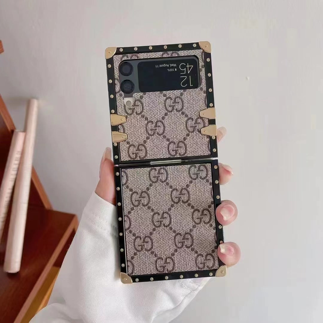 Quadratische Galaxy Z Hülle für Samsung