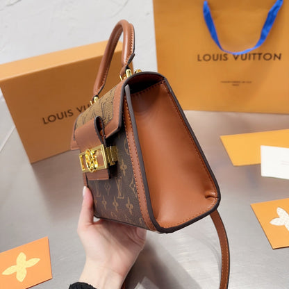 Borsa a tracolla classica in pelle