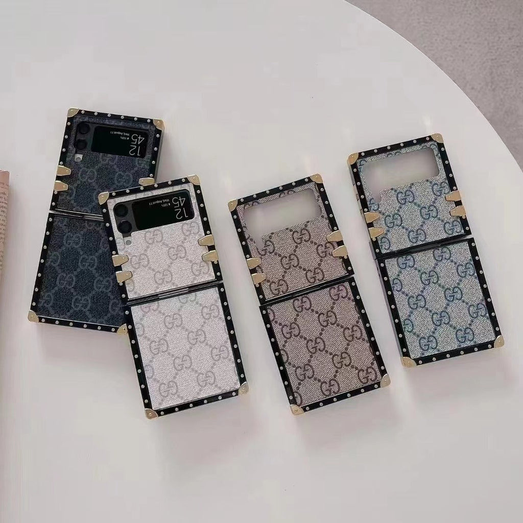Quadratische Galaxy Z Hülle für Samsung