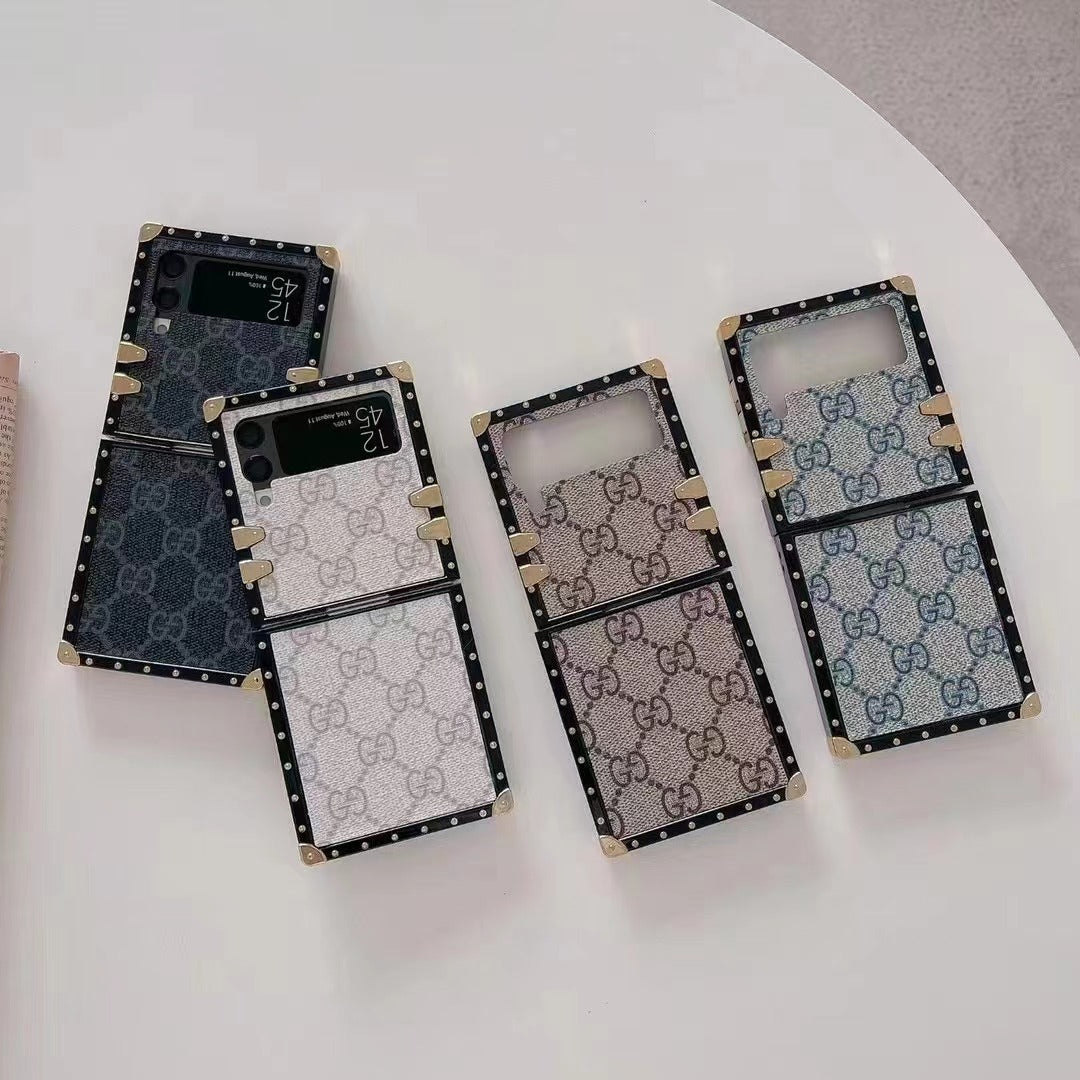 Quadratische Galaxy Z Hülle für Samsung