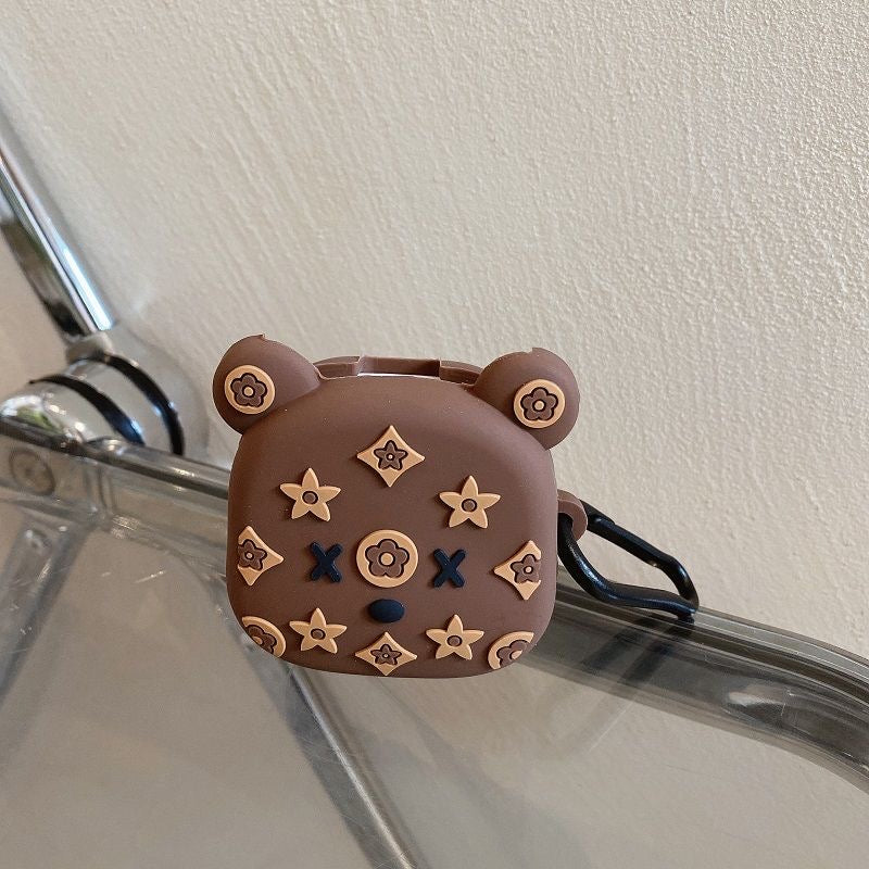 Cute Bear Galaxy Buds Case