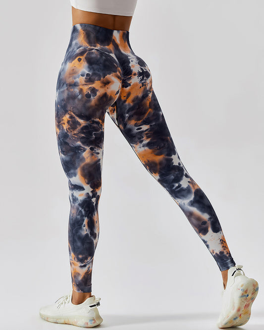 Leggings senza cuciture Eliana - Arancione